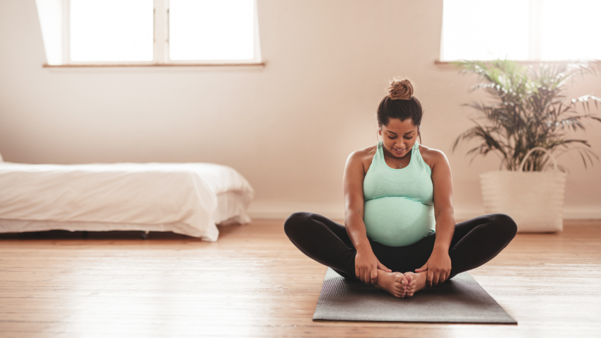 йога во время беременности